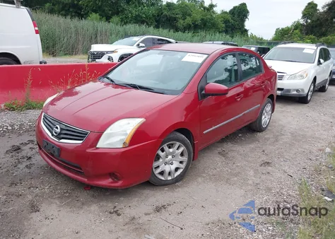 2012 Nissan Sentra 2.0 S из США, поврежденный, VIN 3N1AB6APXCL690492